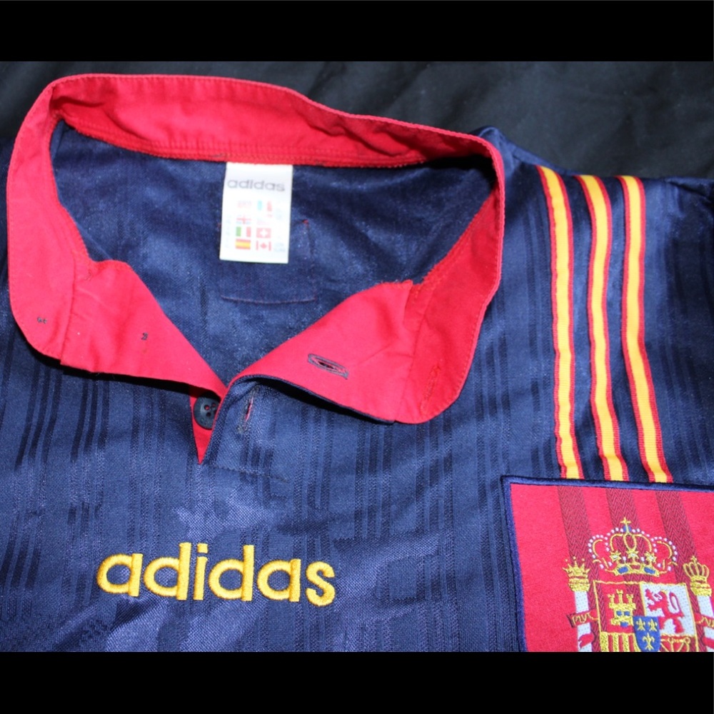 90’s Adidas Spain National Team Jersey